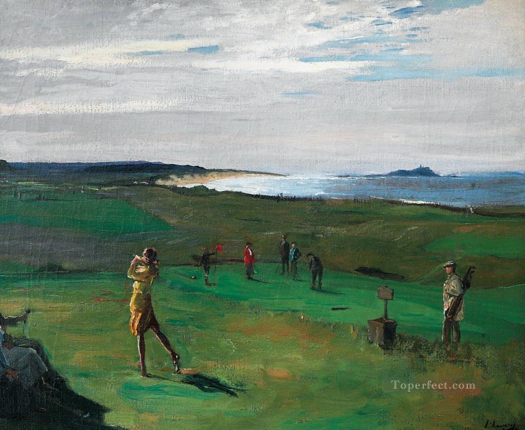golf 08 impressionist Oil Paintings